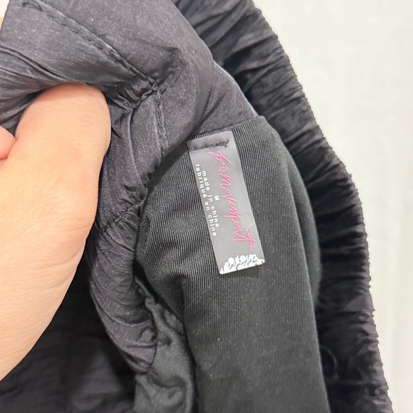 Free People Movement The Way Home Shorts Black Women’s Size Medium - Picture 3 of 3